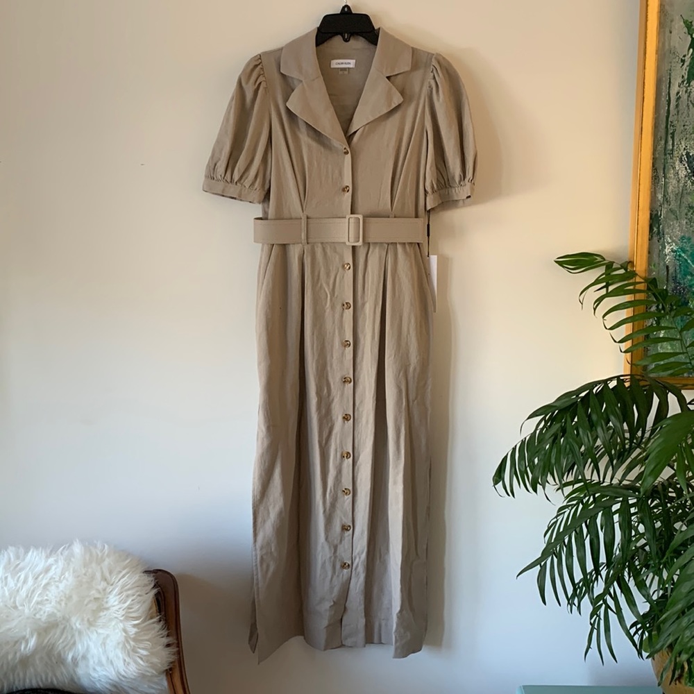Linen Maxi Dress